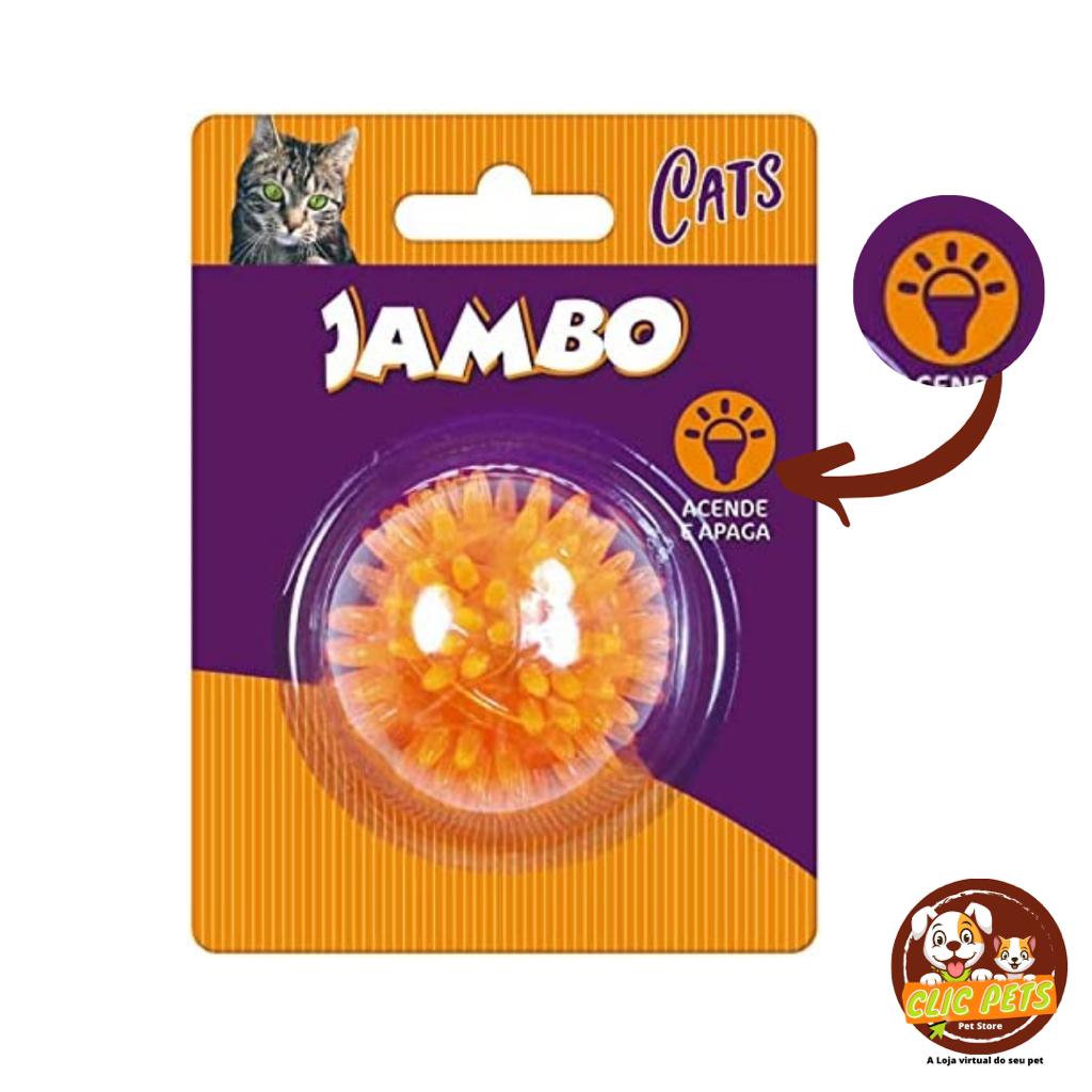 Bola Brilho Laranja Cats -JAMBO